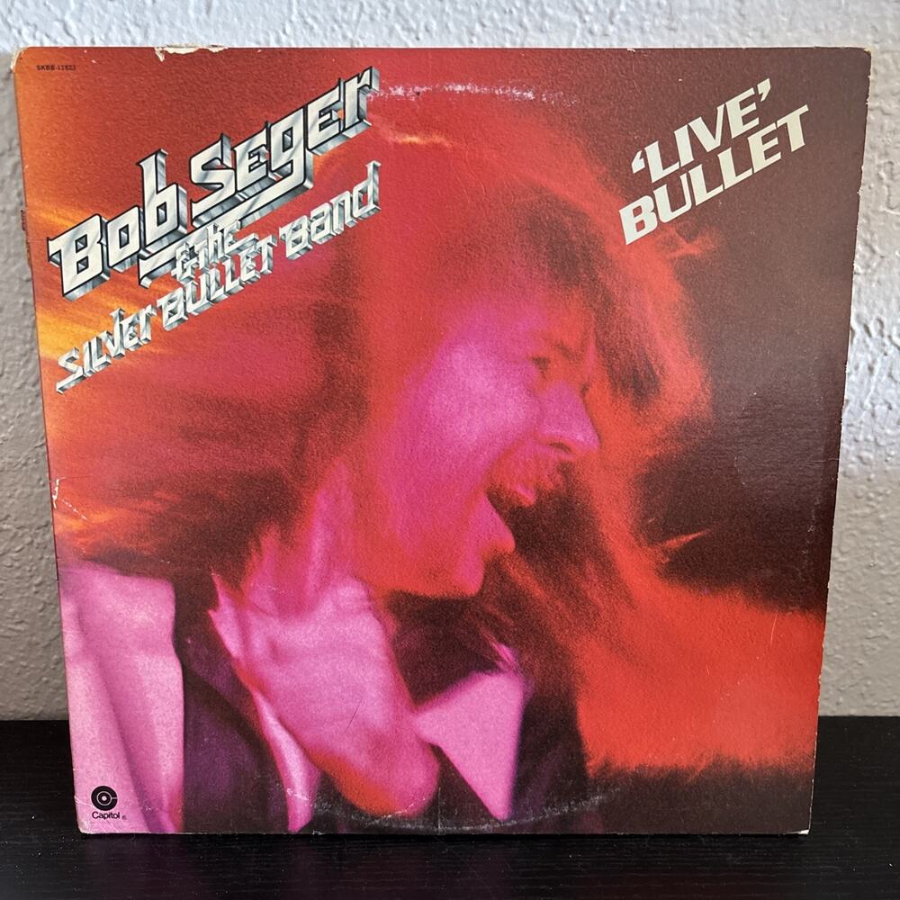 Bob Seger & The Silver Bullet Band Live Bullet Vinyl LP Record Album SKBB 11523